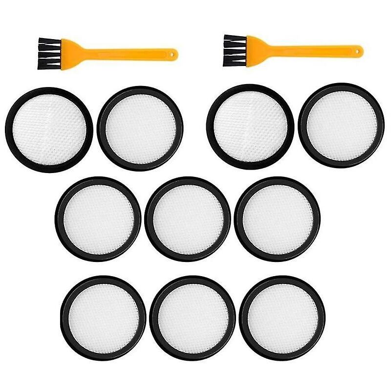 Filtres de nettoyage de remplacement pour filtre Hepa (avec brosse de nettoyage) adaptés aux pièces d'aspirateur P8