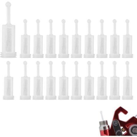 Filtres de peinture jetables HVLP – Lot de 20 pièces universels pour pistolets à gravité et systèmes de pulvérisation professionnels
