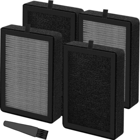 Filtres de purificateur d'air de Remplacement pour purificateurs d'air, Filtre HEPA 3 en 1, remplace la pièce LVH128RF