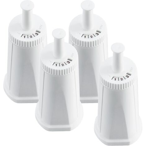 Filtres de rechange Breville Barista Express Barista Pro Barista Touch Oracle Touch Claro Swiss, lot de 4, filtres à eau pour machine à expresso Breville compatibles avec Breville BES880 BES878 BES990
