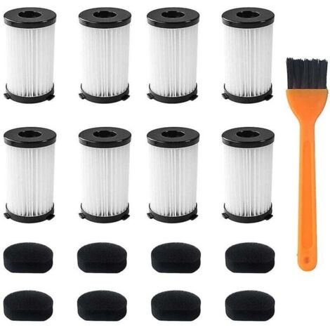 Filtres de rechange pour aspirateurs D600 et Handyforce Rbt 2761 Rbt 2759 Comprend 8 filtres + 8 filtres en mousse