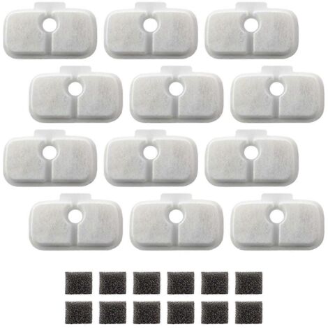 Filtres de rechange pour fontaine à eau pour chats PLWF105/PLWF115
