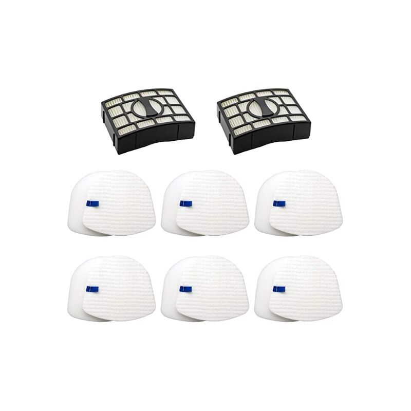 Filtres de remplacement pour aspirateurs verticaux Shark Rotator Navigator UV650, UV725, ZU560, ZU560C, ZU561, ZU562, ZU572, ZD400, ZD402, ZD201,
