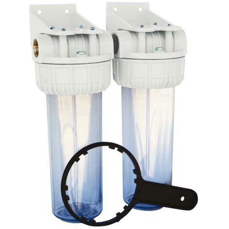 Filtres en plastique Duplex 3/4''