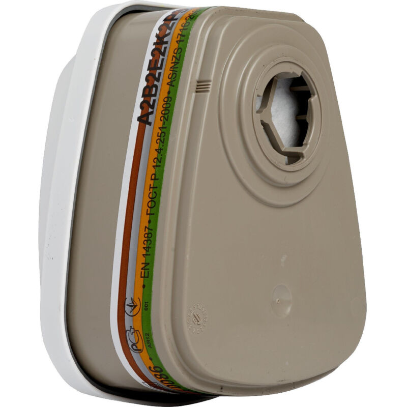 6099 filtre à gaz, vapeurs et poussières A2B2E2K2HGP3 + formaldéhyde (2 pcs.) - 7100104327 - 3M