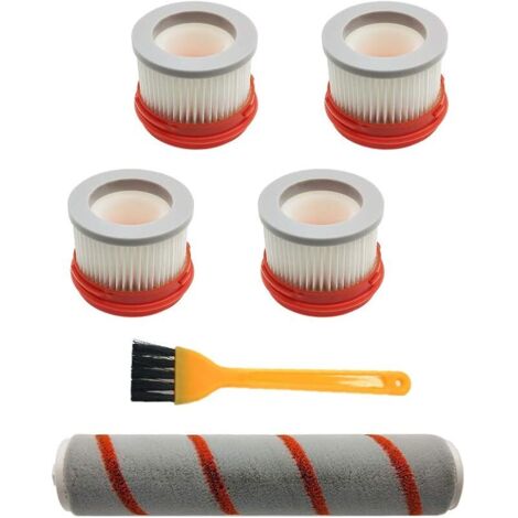 Filtres HEPA et brosse à rouleau pour aspirateur sans fil à usage domestique Xiaomi Dreame V8, V9, V9B, V9P, XR, V10 et V11