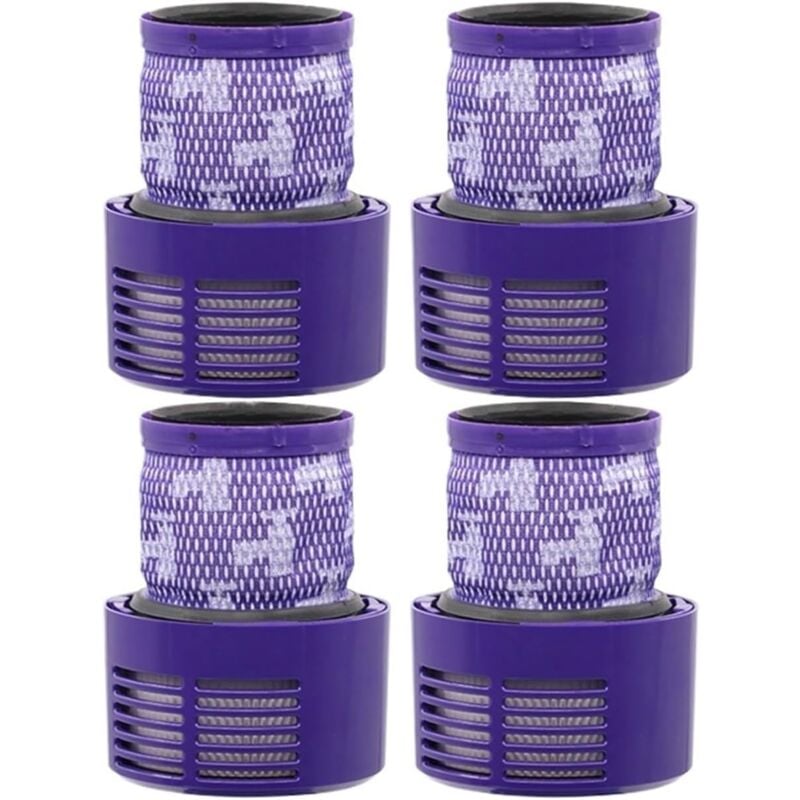 Tonchean - Filtres hepa pour aspirateur sans fil Cyclone. Compatible avec Dyson V10 SV12. Filtre hepa haute densité de rechange lavable - lot de 4