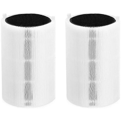 Filtres HEPA pour purificateurs d'air Blue Pure 411/411+ et 3210 : filtre de rechange à charbon actif, lot de 2