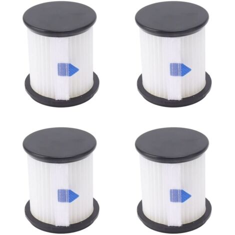Filtres pour aspirateur robot INSE S6T/S6P/N5S – Lot de 4 – Matériau ABS et particules d'air à haute efficacité – Installation facile