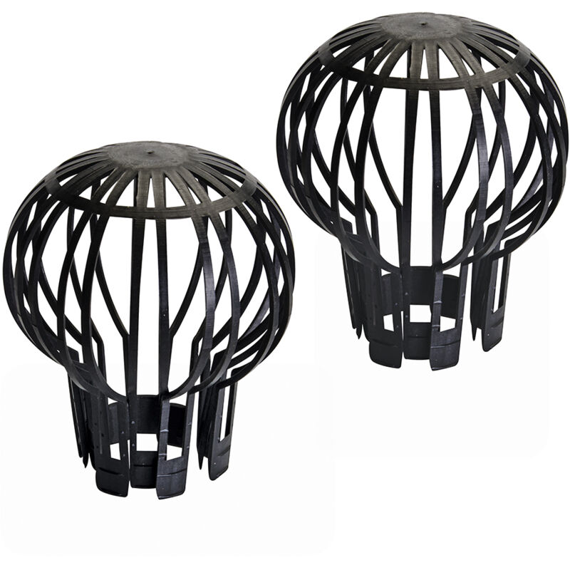 Silverline - 2 filtres pour descente de gouttière 2 pcs 225800