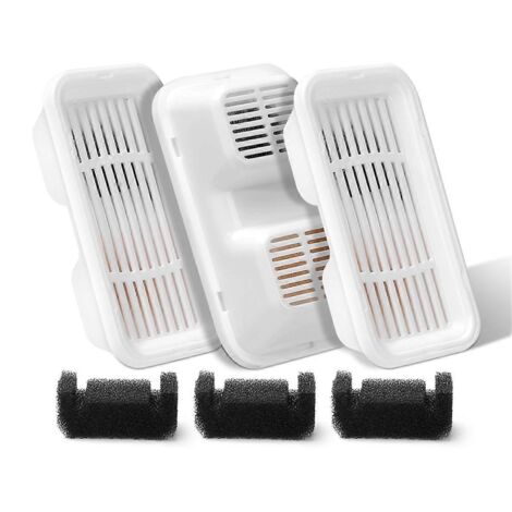 Filtres pour fontaine à eau pour chien, 170 oz/1,3 gal, 3+3