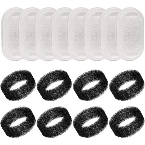 Lot De 6 Filtres à Charbon Actif Pour Fontaine à Eau Chat - Compatible Nombreux Modèles - Filtration Poils Et Impuretés