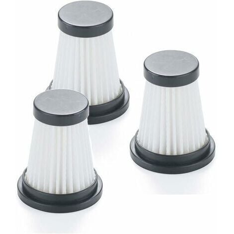 Filtres pour MOOSOO K12, K12 Pro, K13 aspirateur sans fil pour Genius Invictus One 1.0 X7 aspirateur sans fil (3 pièces)