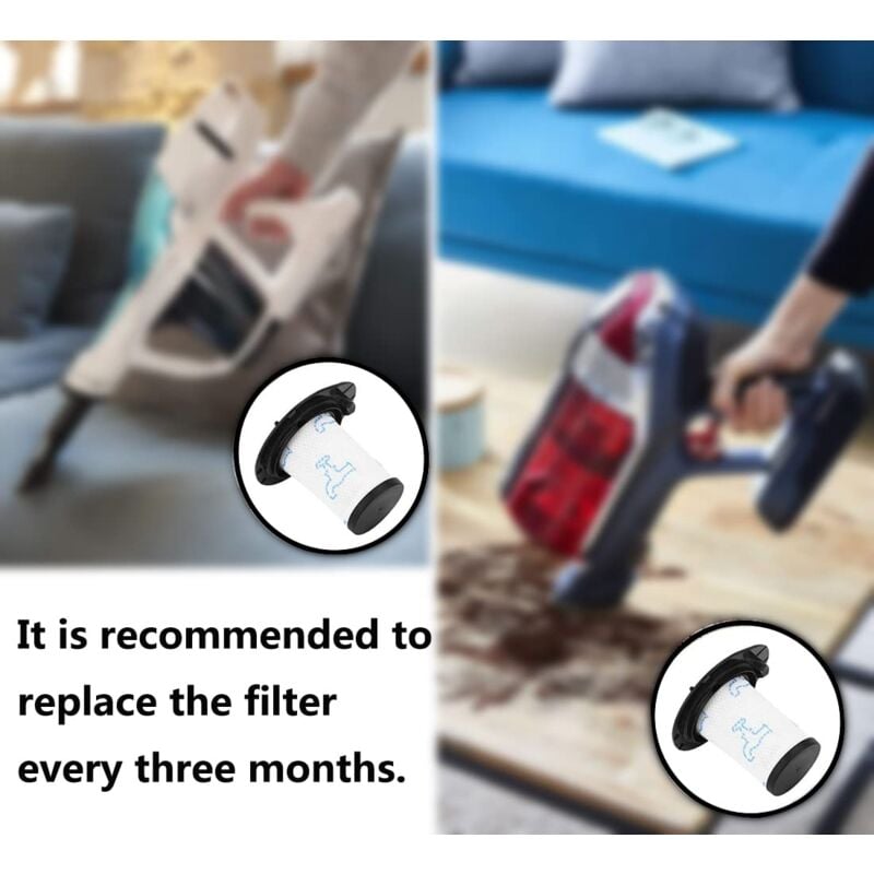 Filtres pour Rowenta Air Force 460 All In One Rh92xx Et Rowenta Air Force Flex 560 Rh94xx Aspirateur, Accessoires Filtre mousse pour ZR009002 RH9252