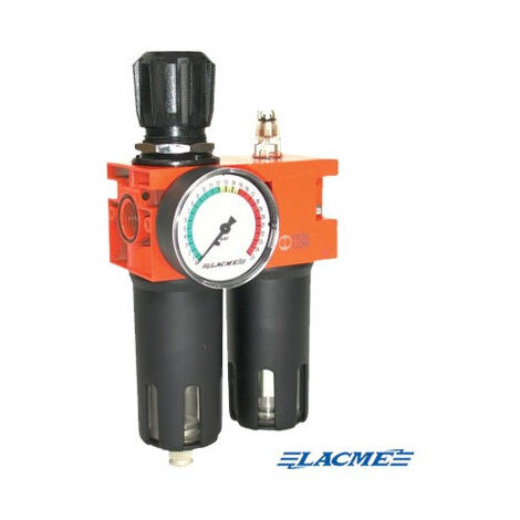 Filtres régulateurs et lubrificateurs - X Modèle Equerre murale 1/4"