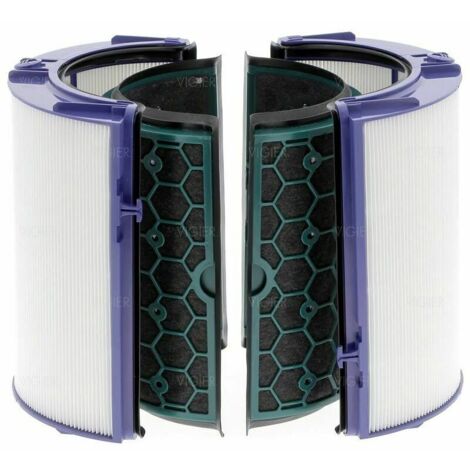 Filtri di ricambio compatibili con il purificatore d'aria e ventilatore Dyson HP04 TP04 DP04 Pure Cool Hepa (equivalente al codice 969048-01)