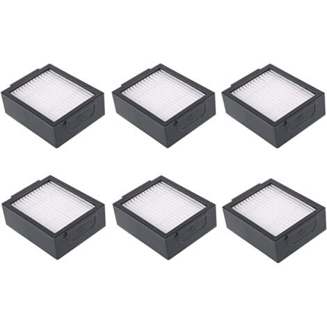 Filtri di ricambio Ulisem da 6 pezzi per aspirapolvere Roomba serie EI e J E5 E6 i7 i7+ i6 i6+ i3