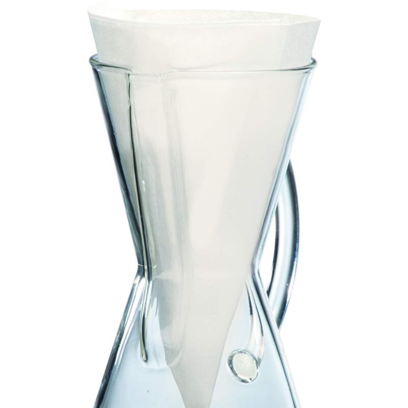 Chemex - Carta filtrante per 1-3 tazze, 100 pezzi