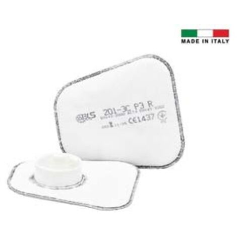 FILTRI PER MASCHERE CONNESSIONE A BAIONETTA SERIE BLS 201- - 201-3C P3 R - 2 pezzi BLS