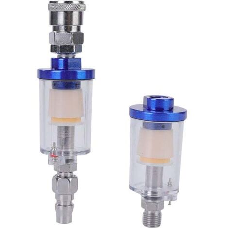 Filtri separatori di olio e acqua per pistole a spruzzo ad aria compressa, adatti per filtri di pistole a spruzzo pneumatiche