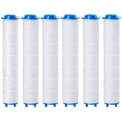 filtri sostituibili per soffione doccia da 9,5 x 2 cm, filtro per soffione doccia rimovibile, osmosi inversa, filtrazione di cloro, fluoro e particelle (9,5 x 2 cm)