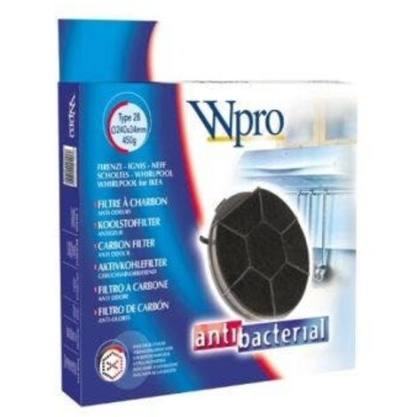 Filtro a carbone rotondo tipo 28 28/1 (al pezzo) - Cappa aspirante - WHIRLPOOL - 510903662894866482