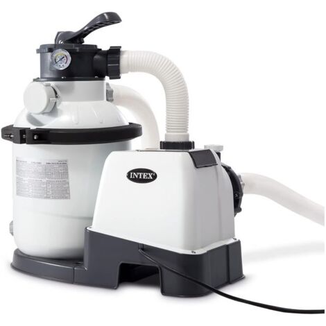 Intex Filtro per Sbbia 2664FR per Piscine Fuori Terra di Medie o Grandio Dimensioni