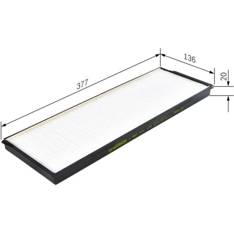 FILTRO ABITACOLO 1987431172 BOSCH