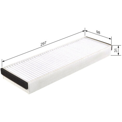 FILTRO ABITACOLO 1987432122 BOSCH