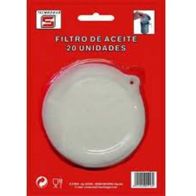 

MIBRICOTIENDA filtro de aceite 20 uds. para grasera tecnhogar ref. 00916