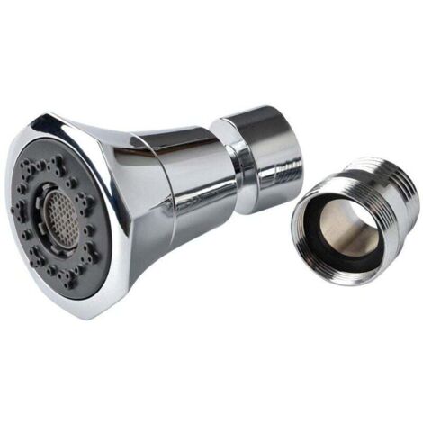 Filtro aeratore per rubinetto da cucina, rubinetto aeratore con 2 tipi di getti aeratori, 1 pz.