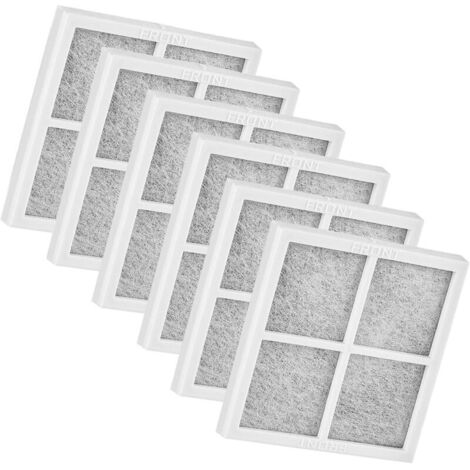 Filtro al carbone compatibile con frigorifero LG LT120F – deodorante (6 pezzi)