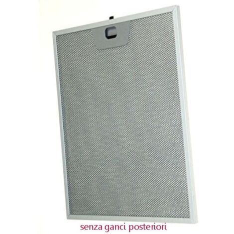 ALLSPARES FILTRO CAPPA ALLUMINIO FABER MISURE 25,3CM X 30CM Metallico ROBLIN FRANKE