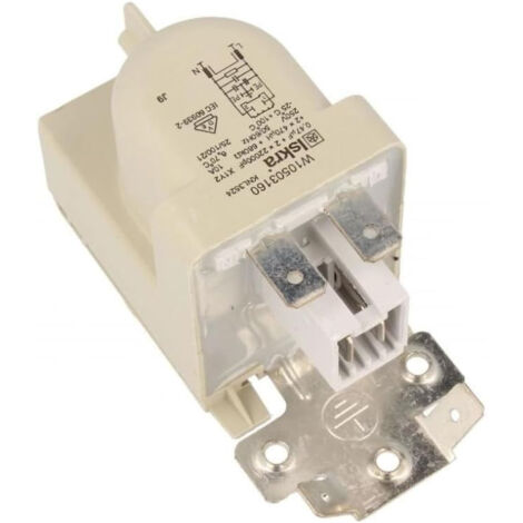 Filtro antiinterferencias para lavadora Whirlpool 481010503697