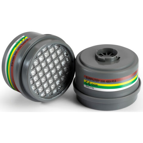 FILTRO ANTIPOLVERE "ACTIVE AIR F50 ABEK1 P3R" FILTRI A BAIONETTA MASCHERINE 2PZ