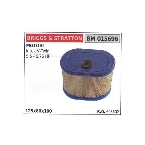 Filtro aria BRIGGS&STRATTON rasaerba tosaerba tagliaerba intek ELS V TWIN