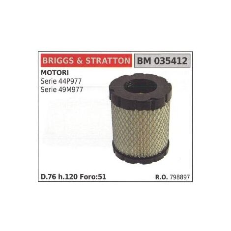 Filtro aria BRIGGS&STRATTON rasaerba tosaerba tagliaerba serie 44P977