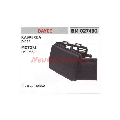 Filtro aria DAYEE per rasaerba DY 16 e motori DY1P56F  027460