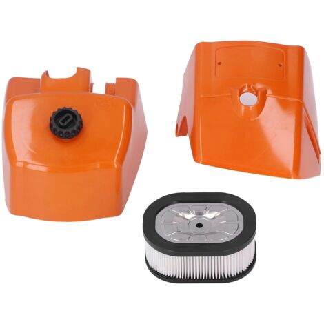 Filtro aria in plastica per motosega con coperchio cilindro. Accessori di ricambio pratici per motosega Stihl 066 MS660 MS650 000 120 1654