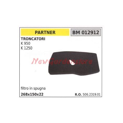 Filtro aria in spugna PARTNER per troncatore K 950 1250 012912
