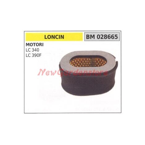 Filtro aria LONCIN motore trattorino rasaerba LC 340 390F 028665
