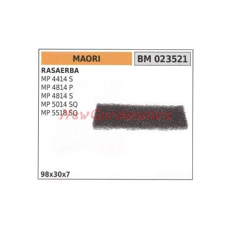Filtro aria MAORI rasaerba MP 4414 S 4814 P 4814 S 5014 SQ 5518 SQ 023521