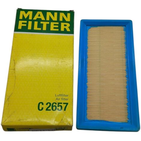 Filtro aria motore marca mann codice c2657