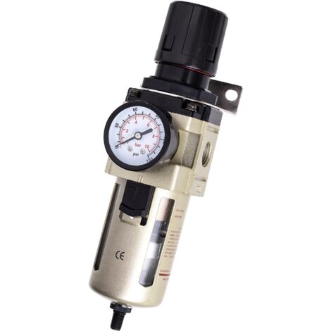 FILTRO ARIA RIDUTTORE SCARICO AUTOMATICO PER COMPRESSORE 3/4