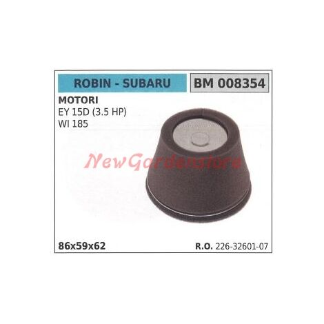 Filtro Aria Combo Silver Streak #100854: Compatibile Con Motori Subaru/Robin (EX13, EX17, EX21). Ricambio Originale Con Pre-filtro Incluso.