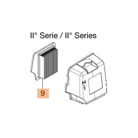Filtro aria soffiatore modelli BV300 56550208R OLEOMAC