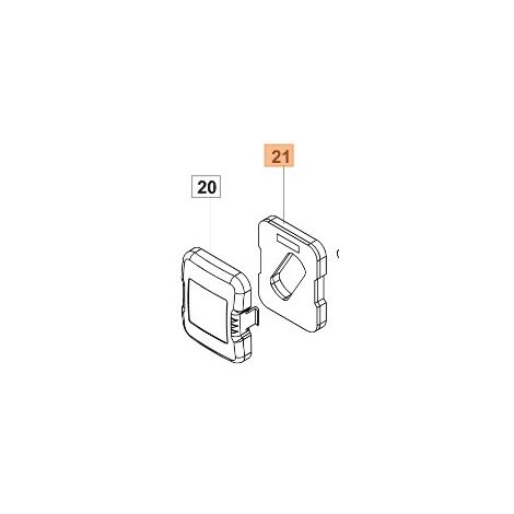 Filtro aria tagliasiepe modelli HC265XP HC280XP 58070129R OLEOMAC