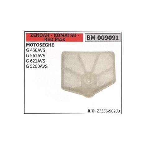 Filtro aria ZENOAH per motosega G 450AVS 561AVS 621AVS 5200AVS 009091