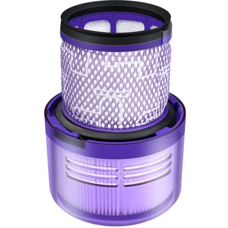 Filtro Aryavos YMYNY para Dyson V11, V15, SV14, SV17 y SV22. Repuesto para aspiradora Absolute Total Clean Extra Pro Animal Torque Drive Detect. Reemplaza n.° DY-970013-02 y 97001302, morado.