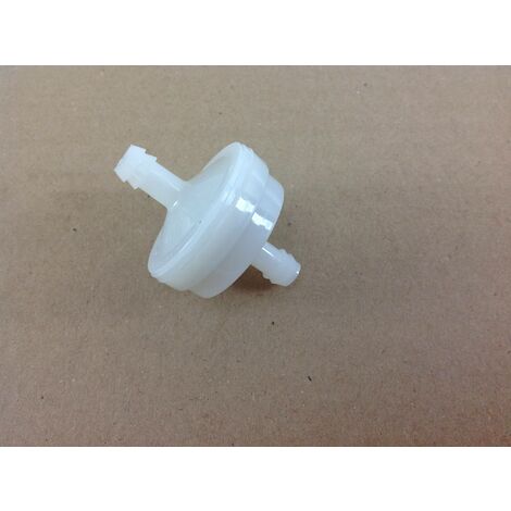 Filtro benzina bianco motore Briggs honda kawasaki 394358S rasaerba tagliaerba
